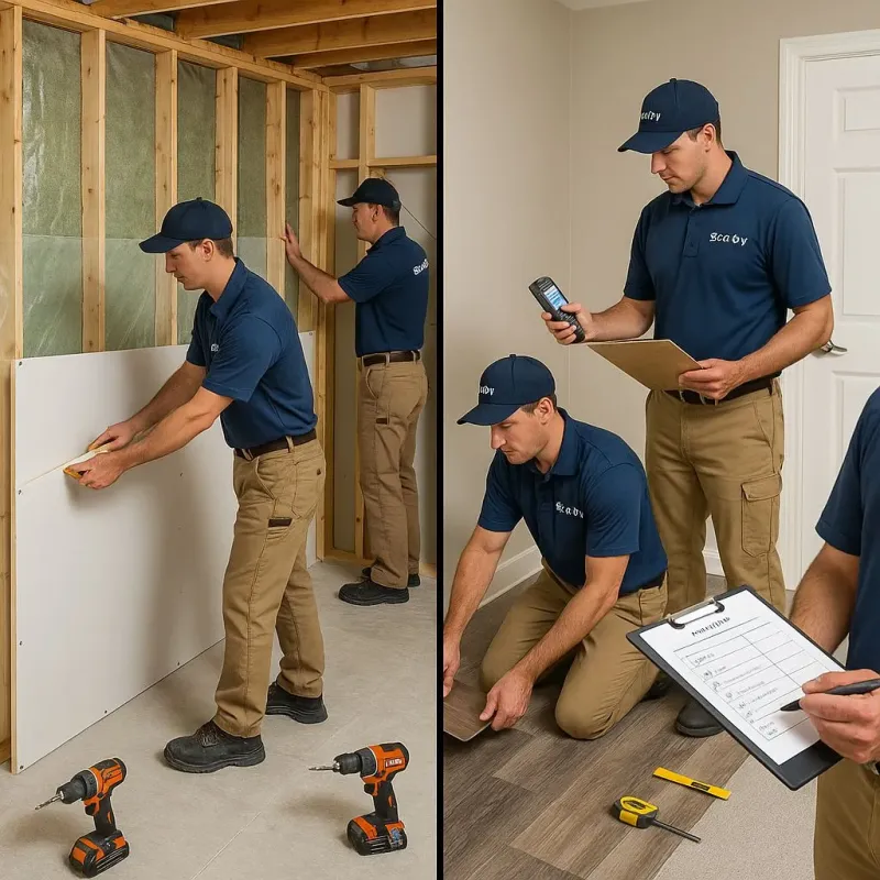Repairs and Reconstruction process in Pierce County, WA
